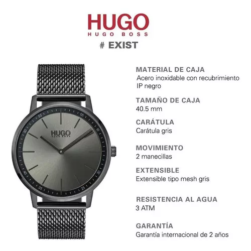 Reloj acero hombre Hugo Boss, selección. Joyería SergeLL