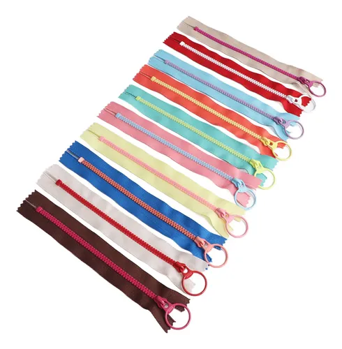 Cremalleras De Resina Nº5 - 3 Unidades, Cierre Automático, Largas 50 Cm, Ideales Para Chaquetas, Bolsos Y Proyectos DIY