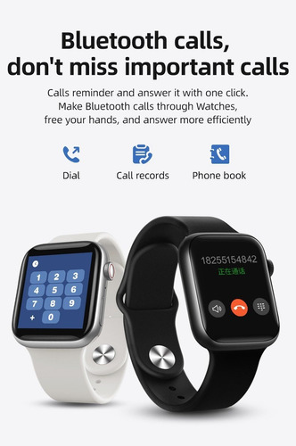 Imagen 8 de 10 de Reloj Smartwatch T500 Plus Con Llamada