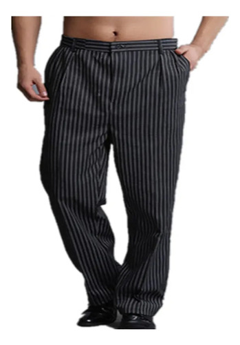 Pantalones De Cocina Ajustables Para Hombre B Food Uniform