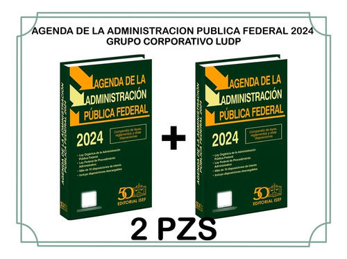 Agenda De La Administracion Publica Federal 2024 Paq 2pz