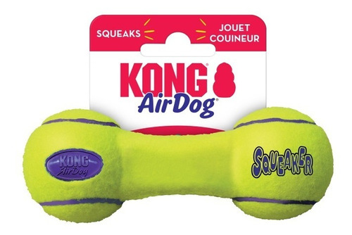 Kong Air Dog Squeaker Dumbbell Juguete Para Perros Talla L