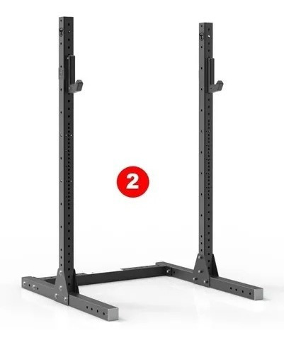 Imagen 3 de 8 de Rack Squat Premium Soporte Sentadilla Pecho Gym (nuevo)