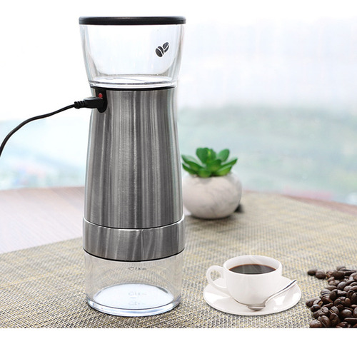 Cafetera Eléctrica Portátil De Acero Inoxidable