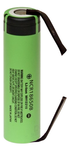 1 Bateria 18650 Panasonic Ncr18650ga 3450mah 10a 3,7v