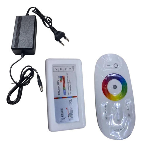 Controle De Comando Touch Para Luminária Led Piscina Rgb 12v