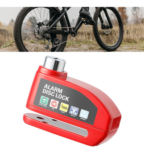 De Disco Con Alarma Genérica Con Piezas Clave Para Rojo
