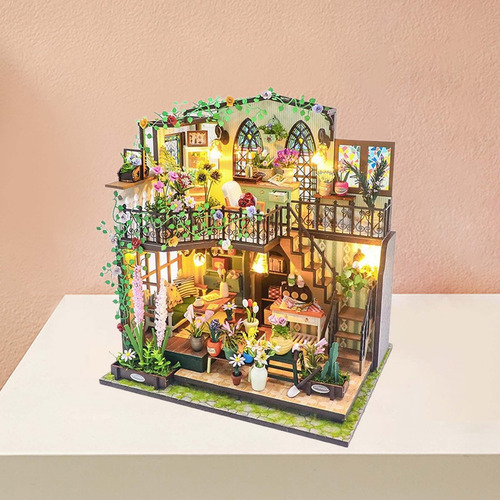 Miniatura De Bricolaje Para Casa De Muñecas, Casa De