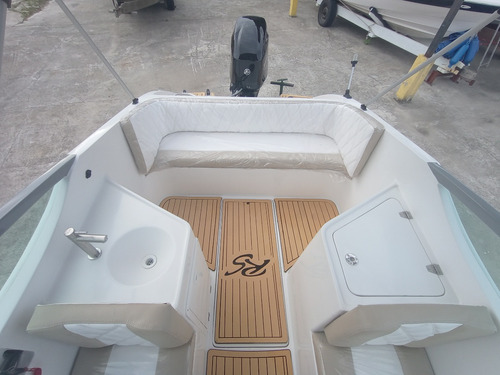 Lancha 19 Pés Rs 190 Com Motor Mercury 100 Hp 4 Tempos 2025