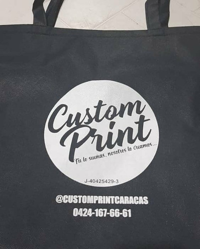 Bolsas Ecológicas, Tela Pop, Publicitarias, Cotillones,