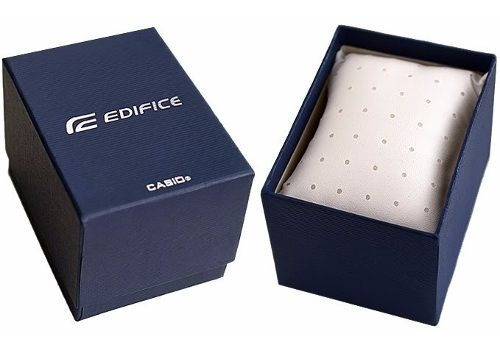 Reloj Casio Edifice Efr 552l Crono Cuero 100% Original
