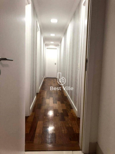 Imagem 9 de 22 de Apartamento Para Alugar, 258 M² De Área Útil, No Condomínio Madison Gramercy Park, Em Alphaville, Barueri, 04 Amplas Suítes. - Ap0276