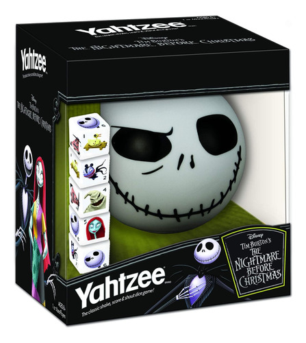 Juego De Dados Disney Yahtzee, Figura De Jack Skellington