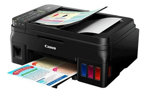 Impresora Multifunción A Color Canon Pixma G4110 Adf Fax