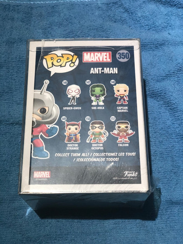 Imagen 4 de 6 de Funko Pop Marvel Ant Man Comic Con 2018 Coleccionable Protec