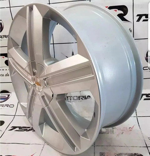 Rodas Aro 17 Astra Gsi Tala 7 4x100 Brw 180 (jogo) + Bicos Cor Prata
