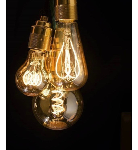 Imagen 2 de 9 de Lampara Filamento Led 5w T30 Tubo Flexible Dimerizabable Oferta!