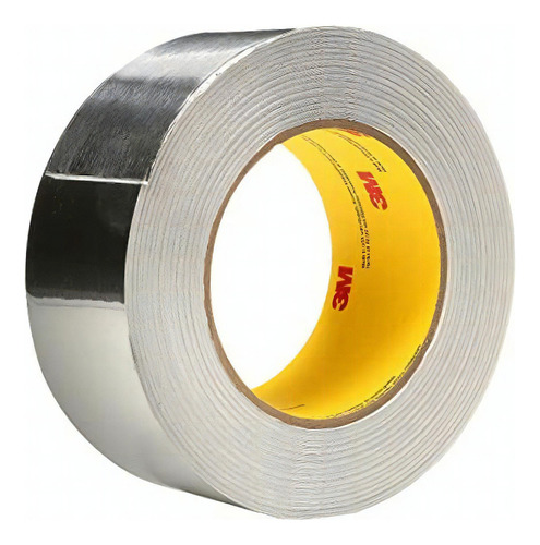 3m Linered Aluminum Foil Tape 3380 Silver (multiple Sizes)