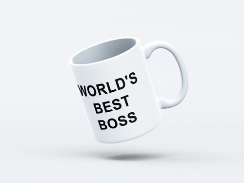 Taza Premium World´s Best Boss The Office