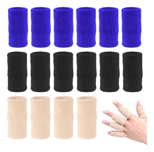 Set De 10 Fundas Elásticas Para Deportes Con Los Dedos, Para
