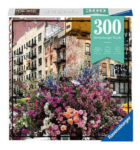 Puzzle Flores En Nueva York - 300 Piezas