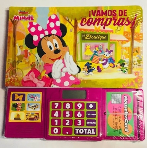 Disney Minnie Vamos De Compras  - Libro Con Sonidos Dial 