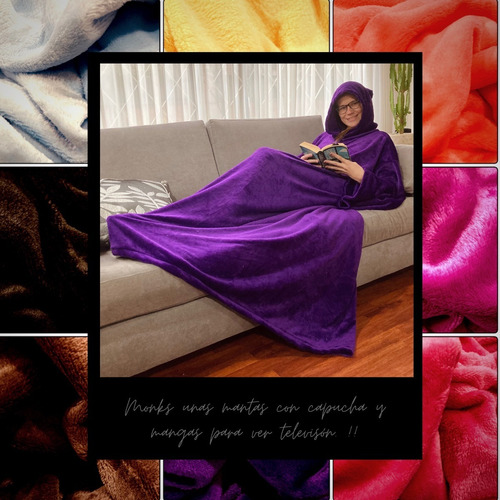 Cobijas Con Mangas Mantas Con Mangas Pijamas Monk