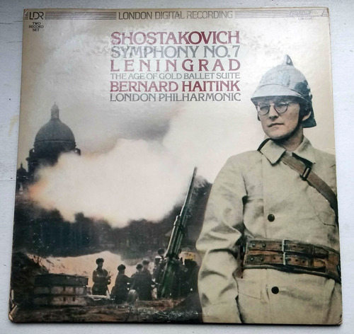 Bernard Haitink Shostakovich Leningrad Lp Doble Imp. / Kktus