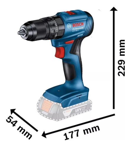 Combo Gsb-185li + Gdr 18v-200 Bosch C/ Kit Profissional