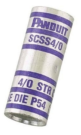 20 Conector De Empalme Ponchable Cable 4 Awg Empalm Largo
