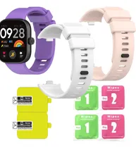 Comprar Pack Correas Para Redmi Watch 4 Y Xiaomi Band 8 Pro + Micas