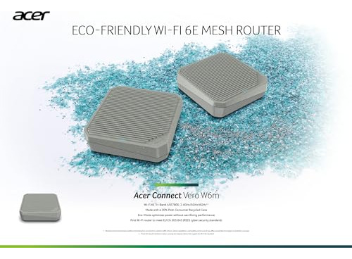 Acer Connect Vero W6m: Router Wi-fi 6e De Triple Banda Gigab