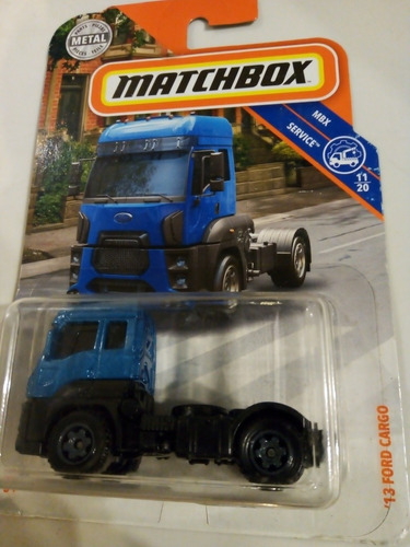 Matchbox | 2018 | '13 Ford Cargo (tracto) Azul