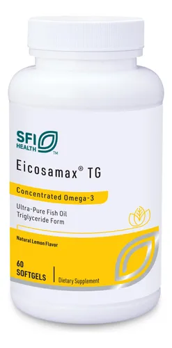 Suplemento De Aceite De Pescado Eicosamax Tg De Klaire Labs,