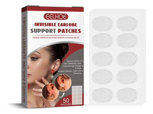 100 Parches De Elevación De Oreja Invisible Para Cinta De