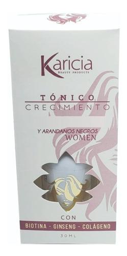 Tónico De Crecimiento Karicia Mujer - mL a $1050