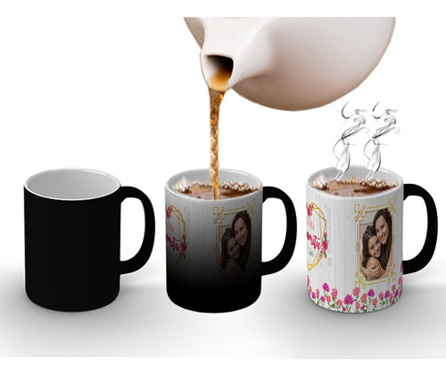 Taza Mágica Personalizada A Todo Color . 11 Oz