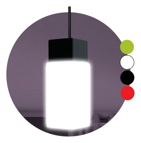 Lampara Colgante Led Polipropileno 361-1 Color E27 Techo