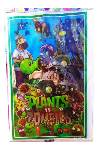 Plantas & Zombies Paq 50 Dulceras Bolsitas Bolo Aguinaldo