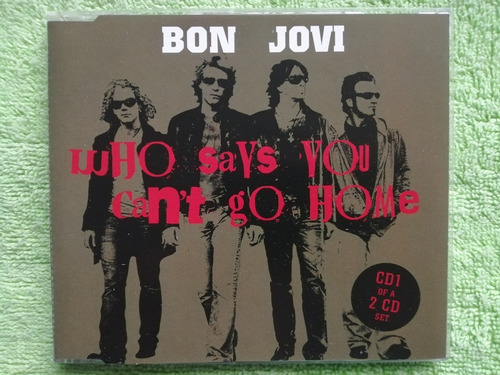 Eam Cd Single Bon Jovi Who Says You Can't Go Home 2006 Europ