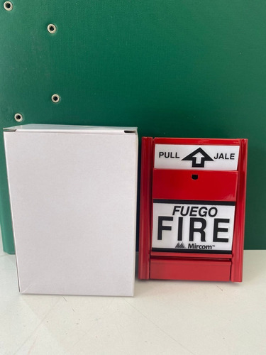 Pulsador De Emergencia De Incendios, Estacion Manual