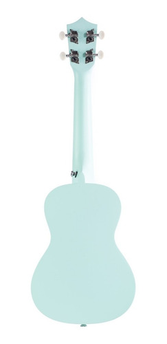 Ukelele Concierto Bamboo Bu-23 Lgn Verde Agua Con Funda