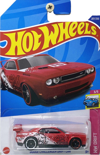 Hot Wheels Hwargento Dodge Challenger Drift Car J4373 2022