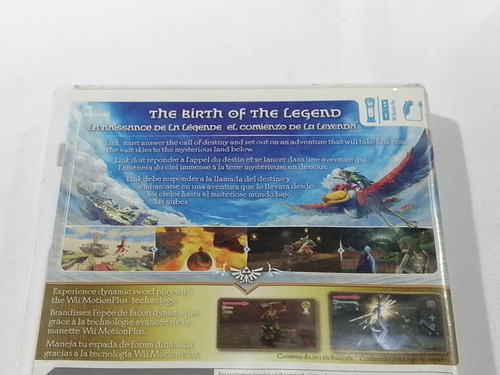 Zelda Skyward Sword + Soundtrack Wii Nintendo (Usado)