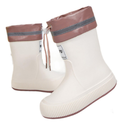 Cw Botas De Lluvia Botas De Agua Ligeras, Resistentes Y