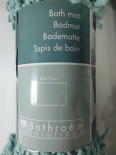 Imagen 2 de 3 de Alfombras Para Baños Bathroom Solutions. Color Verde Mar.