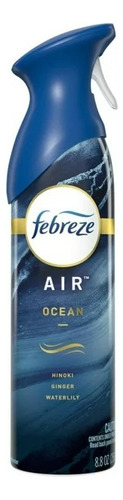 Febreze Ambientador En Spray Con Aroma Ocean. 250g 