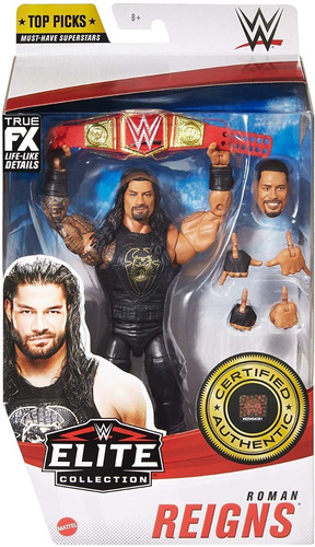 Imagen 1 de 3 de Roman Reigns Wwe Universal Champion Elite Collection Ugo