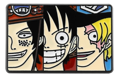 Pin Broche Metálico One Piece Rostros Manga Anime