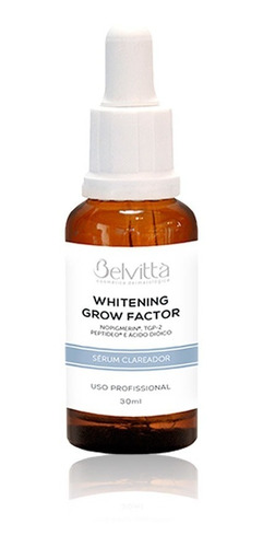 Whitening Grow Factor Belvittà 30ml Peeling, Sérum Clareador